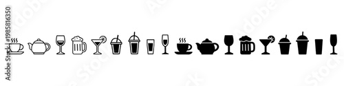 Collection of Drink Icons