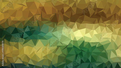 Abstract blue geometric triangle mosaic background design