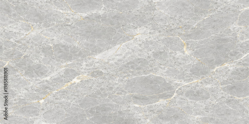 A closeup abstract texture of white frozen snow and blue ice crystals forms a bright winter frost pattern on the cold window surface