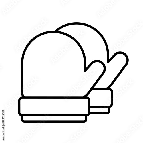 Glove icon isolated sign symbol vector illustration - high quality vector icons oh	