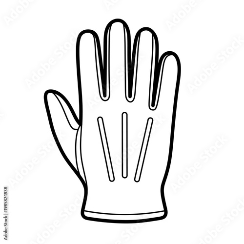 Glove icon isolated sign symbol vector illustration - high quality vector icons oh	