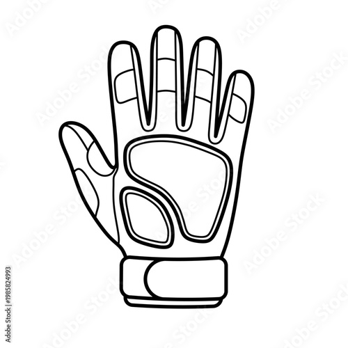 Glove icon isolated sign symbol vector illustration - high quality vector icons oh	