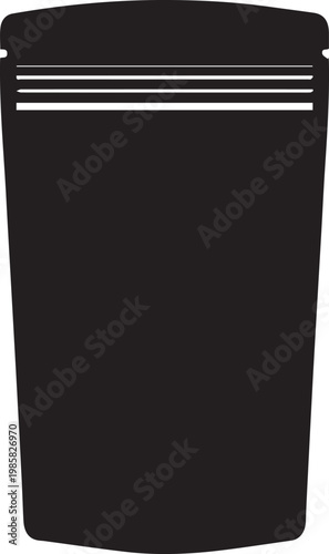 Stand Up Pouch Silhouettes for Food Packaging Design