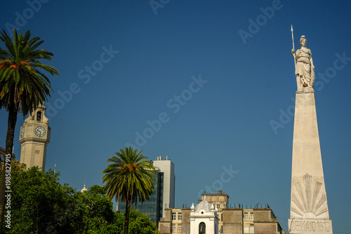 buenos aires 25 mayo 1910 monument place in front of presidential palace casa rosada pink house