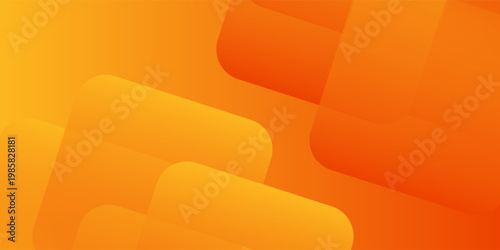 Abstract orange and yellow geometric background. Modern concept for graphic design, background, web design, poster, banner, book, slideshow. Vector illustration