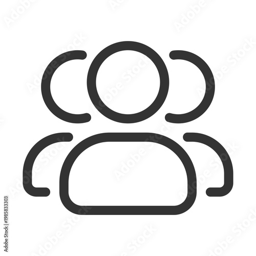 Online community pixel perfect linear ui icon. Social media invitation. Teamwork tools. GUI, UX design. Outline isolated user interface element for app and web. Editable stroke. Arial font used