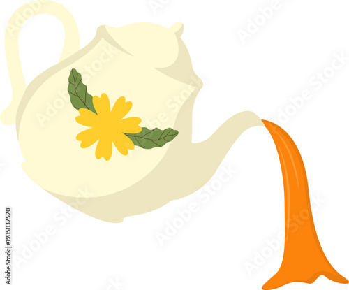 Tea Day Illustration