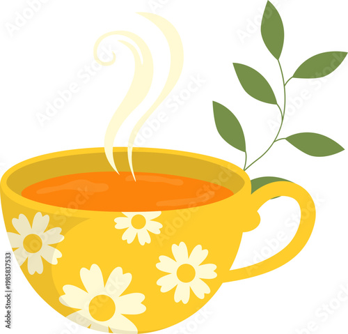 Tea Day Illustration