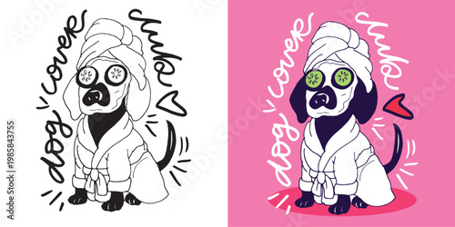 Funny hand drawn doodle lettering quote about  pet lovers. Lettering for t-shirt design, mug print, bag print, clothes fashion. 100% hand drawn vector image.