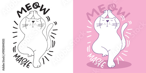 Funny hand drawn doodle lettering quote about  pet lovers. Lettering for t-shirt design, mug print, bag print, clothes fashion. 100% hand drawn vector image.