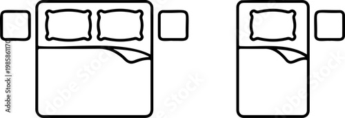 3D render of a happy new year sign and keys on a blank office clipboard with an empty paper sheet and black board for business message copy space