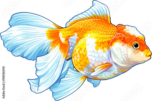 goldfish vector art