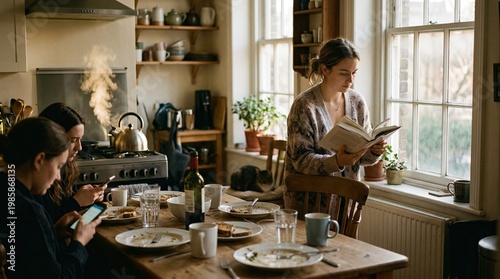 Digital Disconnection with Friends and Technology at Kitchen Table