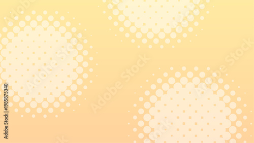 オレンジ 色 抽象 円形 パターン 背景 デザイン