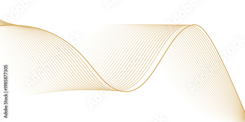 Orange ribbon isolated on white background,eps.10