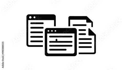 Transaction history and activity log silhouette collection with payment records timeline expense tracking and financial data list UI elements for fintech dashboards