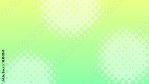 黄緑 色 抽象 円形 パターン 背景 デザイン