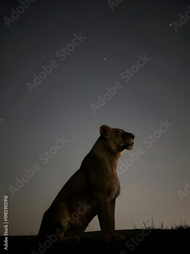 Nocturnal Sky Contemplation