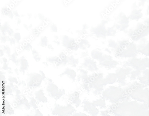 Bild auf Leinwand Abstract background with white clouds isolated on transparent