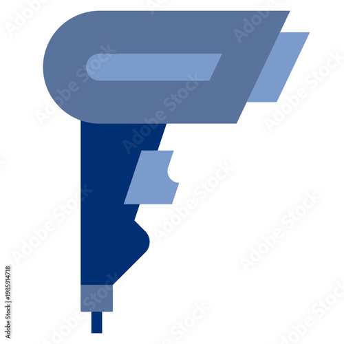 Barcode Scanner Sign icon, Flat design style vector illustration