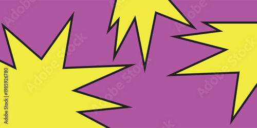 creative concept vector comic pop art style blank, comic halftone layout template and isolated dots background