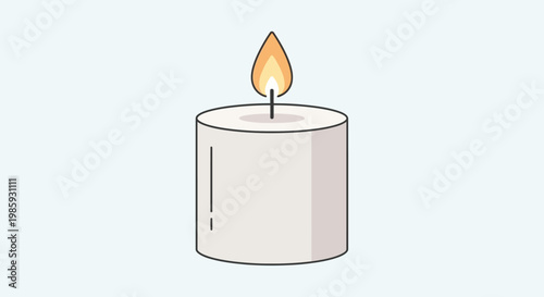 A lit candle burns on Confederate Memorial Day