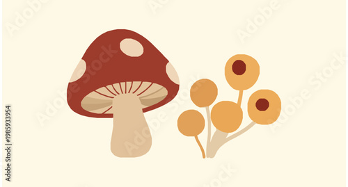 Financial growth chart with rounded bar graph and rising line for business profit and success vector illustration