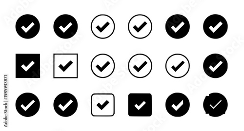 Star icon set with rating favorite bookmark and reward symbols for review feedback and customer satisfaction vector