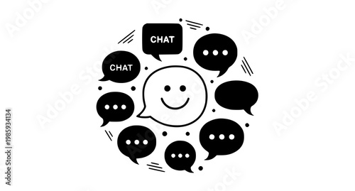 Smiling cartoon mosquito vector illustration with modern insect character design isolated on white background