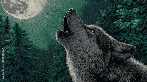 arctic wolf canis lupus