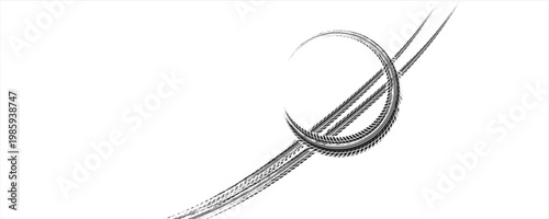 Grunge tire track, wheel braking marks. Truck, car or motorcycle tread pattern silhouette.