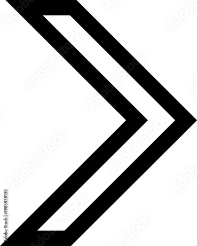 Arrow icon. Sideways set. Swipe or Scroll. UI Design elements for your web, app, presentations, etc. Striped direction.