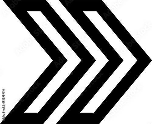 Arrow icon. Sideways set. Swipe or Scroll. UI Design elements for your web, app, presentations, etc. Striped direction.