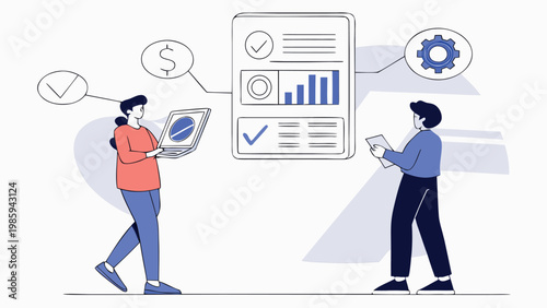 Digital banking and FinTech illustration set, featuring AI financial automation, mobile payments, data servers, and online security concepts.