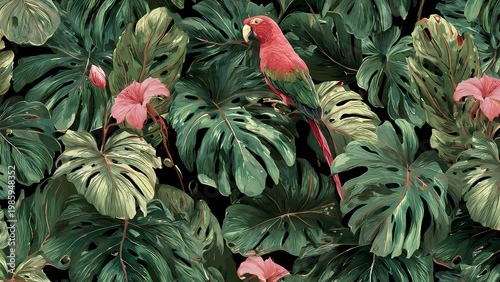 red and yellow macaw