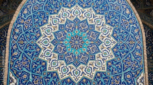 Samarkand Splendor Islamic Tilework with Intricate Patterns, and Ancient Beauty.