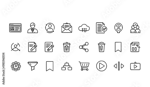 icons, outline, ui, ux, interface, web, app, design, symbol, set, collection, line, minimal, simple, modern, digital, user, menu, search, settings, message, notification, lock, calendar, camera, locat