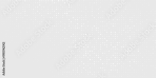 Dot white gray wave light technology texture background. Abstract big data digital concept.