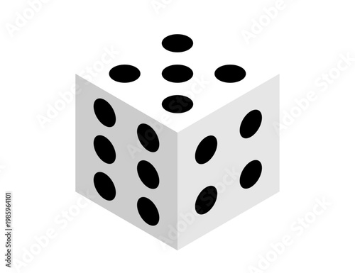 シンプルなサイロコのイラスト