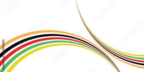 Abstract geometric colorful background with wave and basic shape. Background for international sport tournament in Paris France football basketball