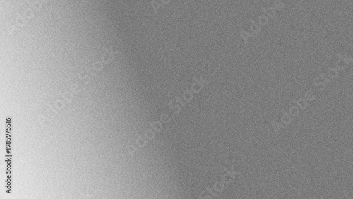 Monochrome Grain Texture with Subtle Gradient Fade, Abstract Noise Background for Overlays, Film Effect and Minimal Design