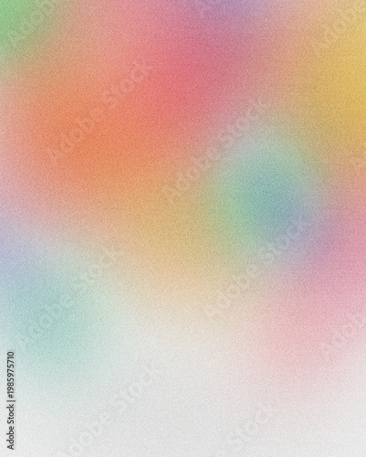Vibrant Pastel Rainbow Grain Texture with Smooth Color Transitions, Dreamy Abstract Background for Creative Projects and Modern Branding