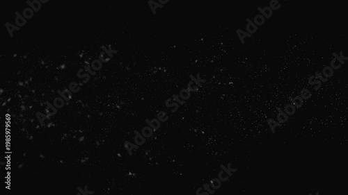 Real dust particles flying in the air. A background of dust particles flying quickly in a whirlwind of energy.