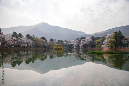청평 호수