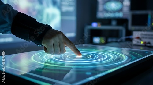 Finger Touching Digital Interface