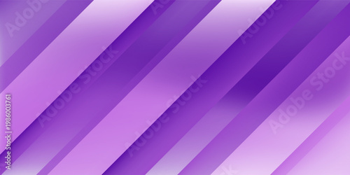 Diagonal stripes of purple hues in a modern graphic design, viewed from a straight-on perspective.vector background.