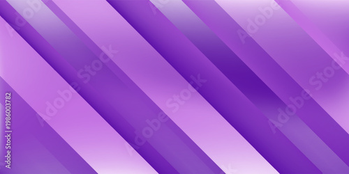 Diagonal stripes of purple hues in a modern graphic design, viewed from a straight-on perspective.vector background.