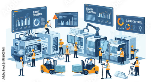Global Chip Crisis and Semiconductor Supply Shortage Impacting Manufacturing Industry