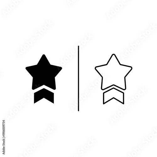 Star with upward arrows icon for favorite top rating boost feature ranking level up social media user experience favorite pictogram