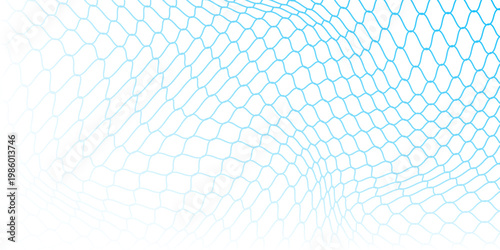 bstract net blue and white background for sports, Mesh texture for fishing nets. Seamless pattern for sportswear or soccer goal, volleyball net, basketball hoop, hockey,